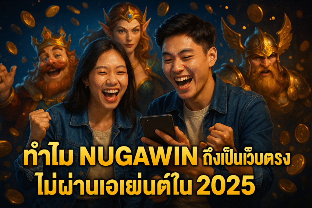 ทำไม NUGAWIN ถึงเป็นเว็บตรง ไม่ผ่านเอเย่นต์ใน 2025