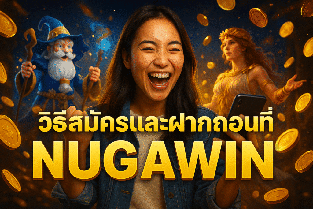 วิธีสมัครและฝากถอนที่ NUGAWIN ด้วยระบบออโต้