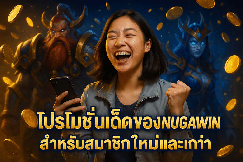 โปรโมชั่นเด็ดของ NUGAWIN สำหรับสมาชิกใหม่และเก่า