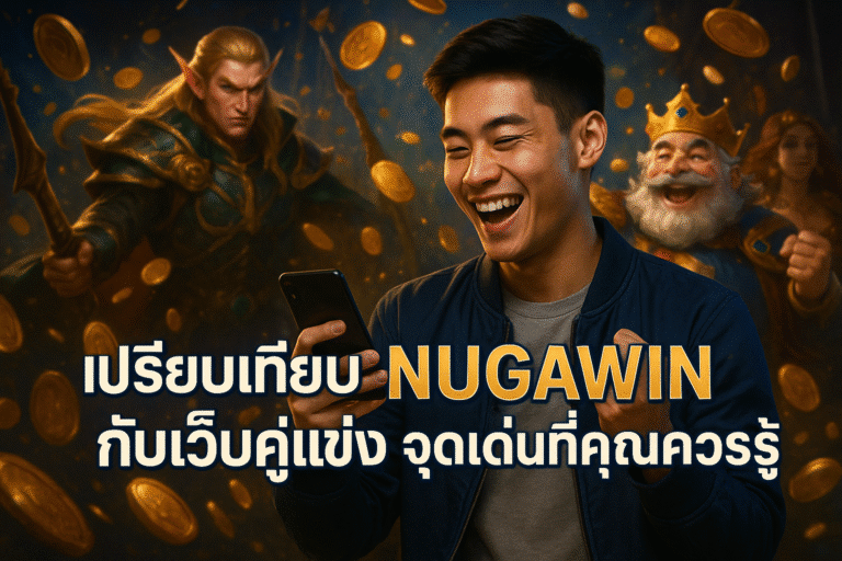 เปรียบเทียบ NUGAWIN กับเว็บคู่แข่ง จุดเด่นที่คุณควรรู้
