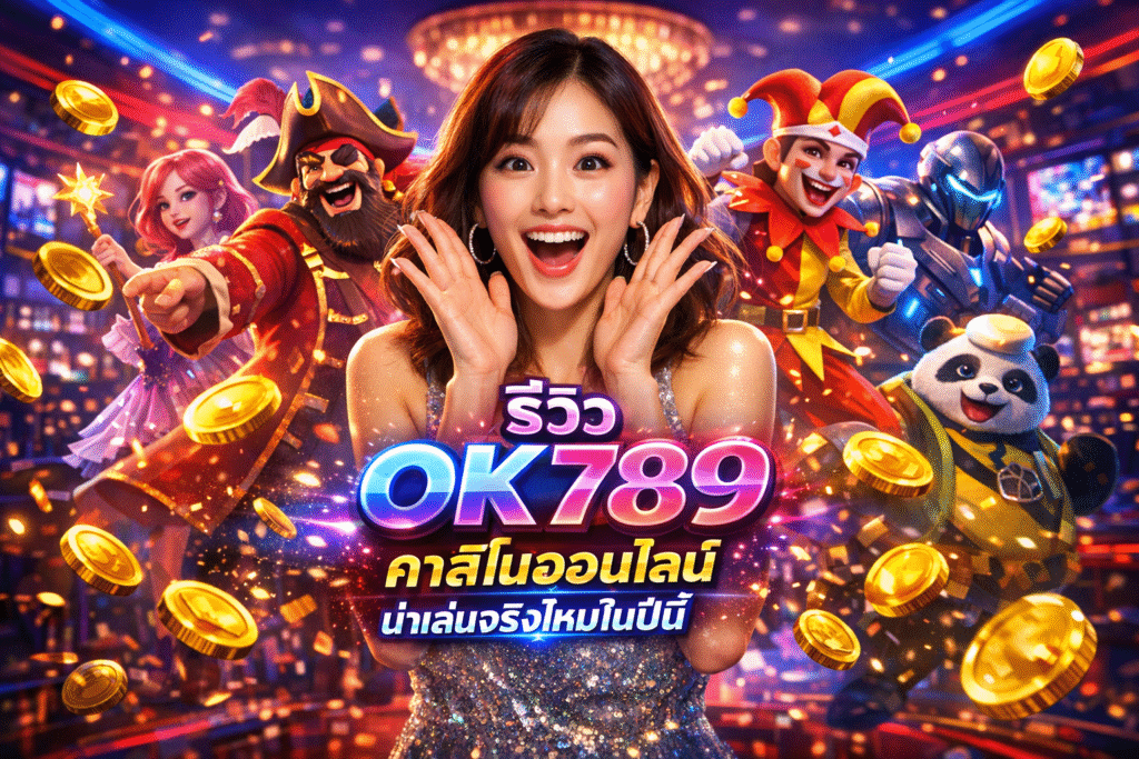 รีวิว OK789 คาสิโนออนไลน์ น่าเล่นจริงไหมในปีนี้