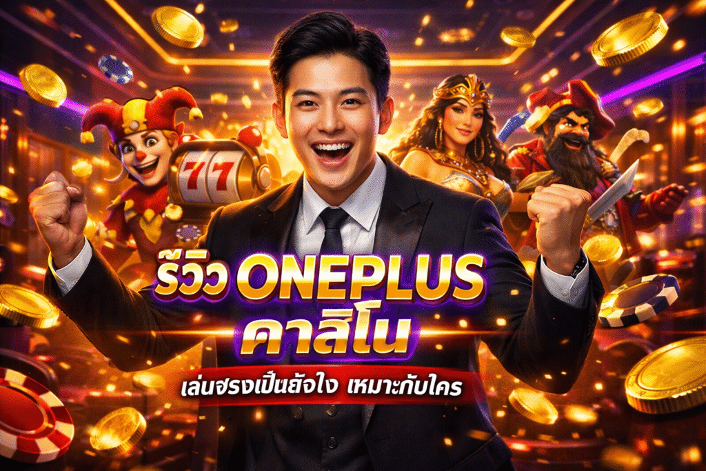 รีวิว ONEPLUS คาสิโน เล่นจริงเป็นยังไง เหมาะกับใคร