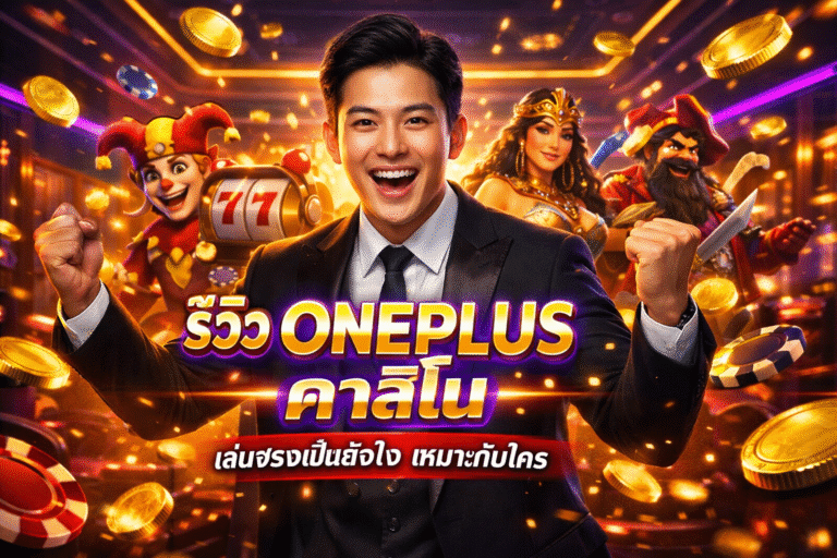 รีวิว ONEPLUS คาสิโน เล่นจริงเป็นยังไง เหมาะกับใคร