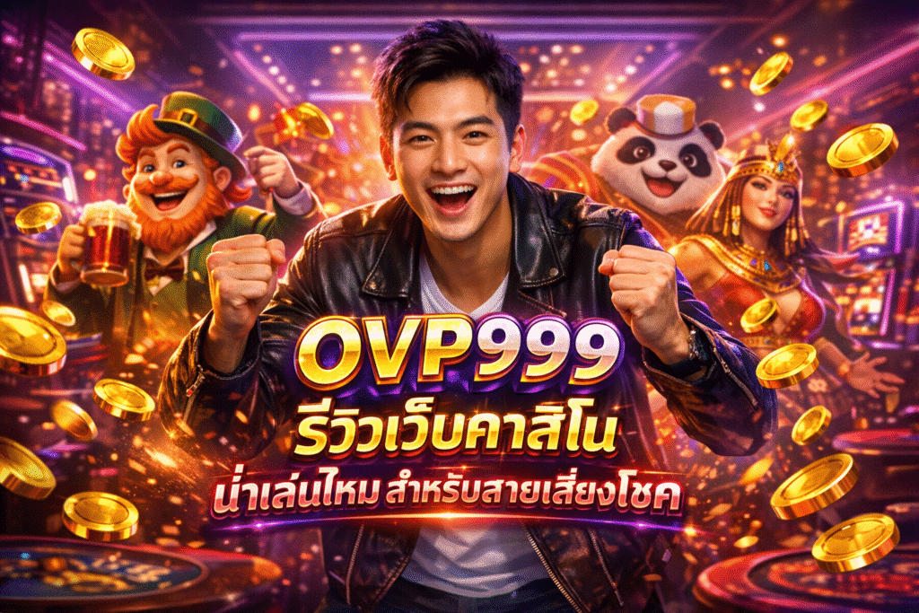 OVP999 รีวิวเว็บคาสิโน น่าเล่นไหมสำหรับสายเสี่ยงโชค